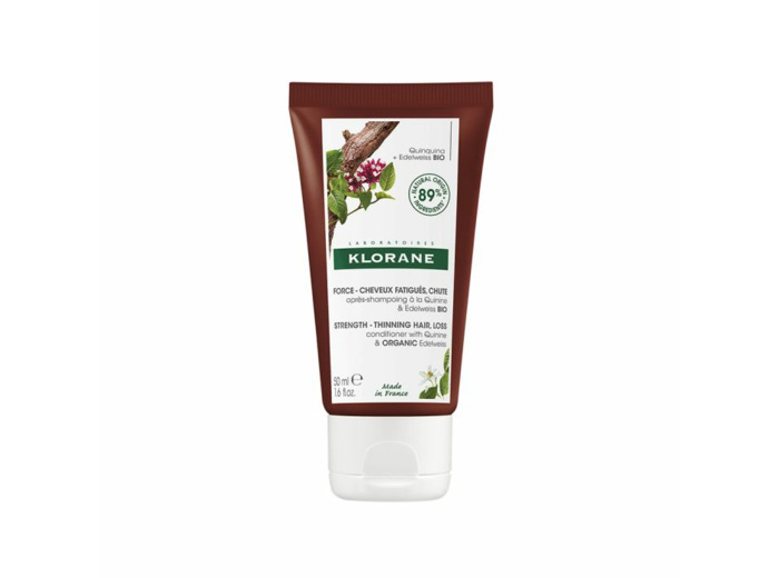 Apres-shampooing Quinine et Edelweiss Bio 50ml Quinine Cheveux fatigués Klorane