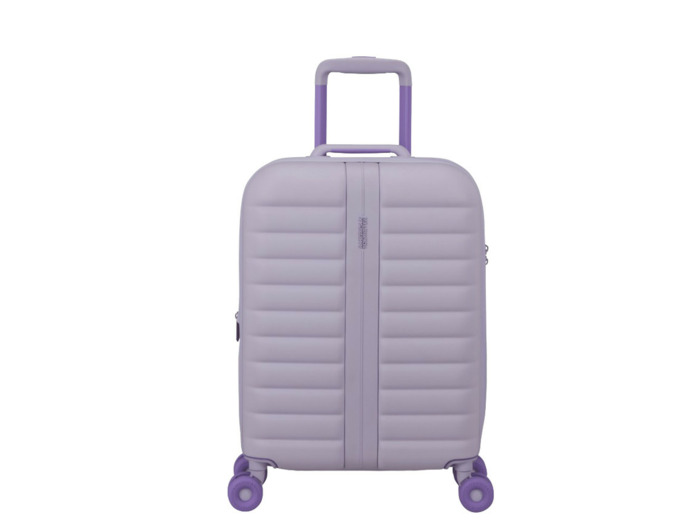 American Tourister Neovibe Valise Cabine Rigide 55Cm Extensible 4 Roues TSA Freshlilac