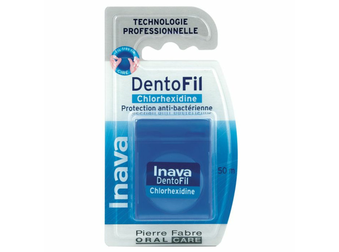 Dentofil Fil Dentaire Chlorhexidin 50m Inava