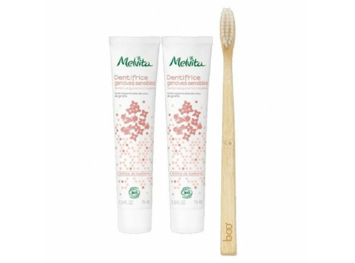 Duo Dentifrices Sensitive Bio Melvita