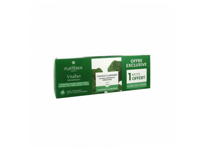 FURTERER VITALFAN ANTICHUTE Progressive - Lot de 3x30 Capsules