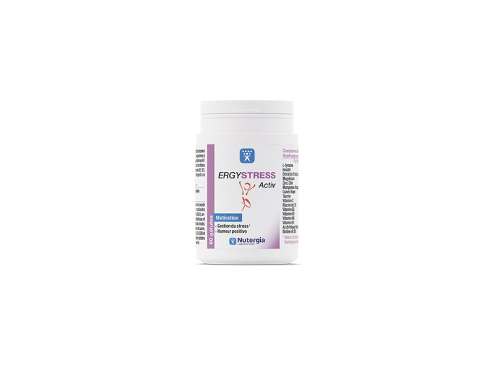 Ergystress Activ 60 Gélules Motivation Nutergia