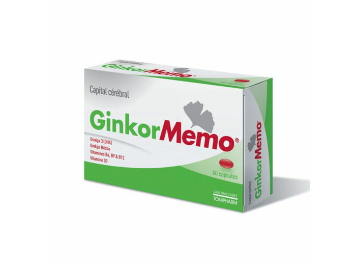 GINKOR MEMO CAPS CAPITAL CEREBRAL B/60