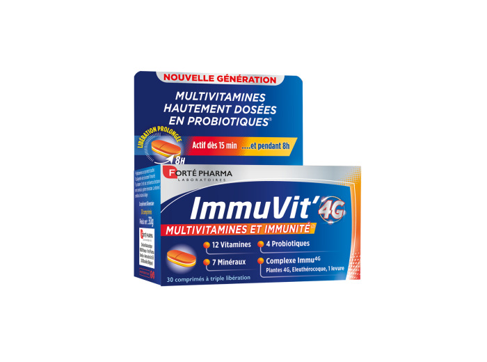 ImmuVit'4G 30 comprimés Forté Pharma