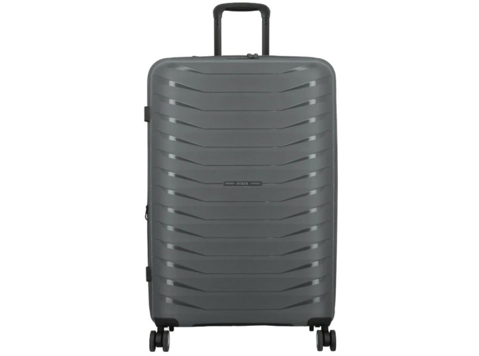 Jump Inlu Valise Rigide Extensible 4 Roues Tsa 78Cm Gris