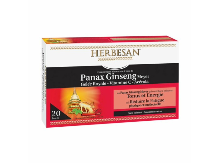 HERBESAN GINSENG GEL ROY AMP20