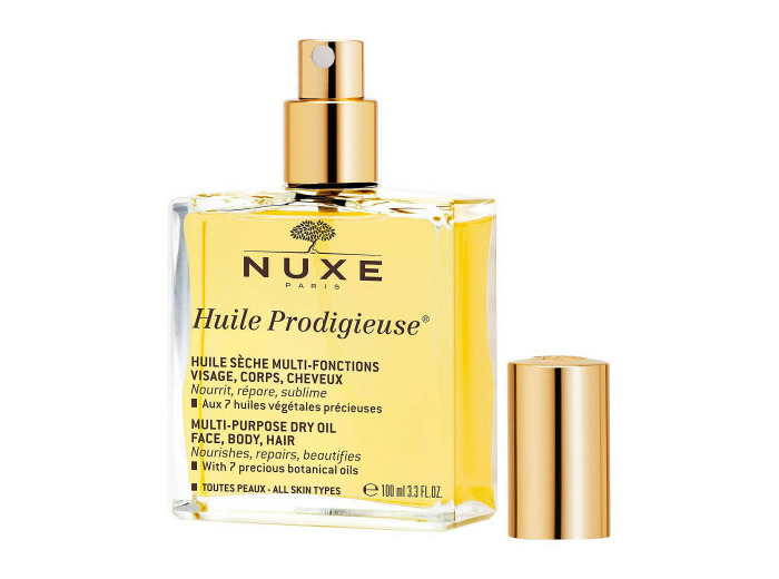 Huile Seche Multi-fonctions 100ml Huile Prodigieuse Visage Corps Et Cheveux Nuxe