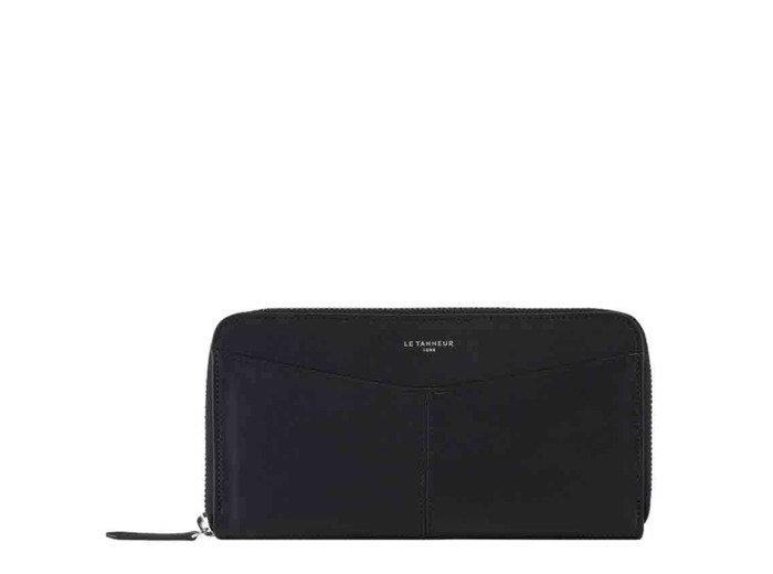 Le Tanneur Charlotte Compagnon zippé Noir