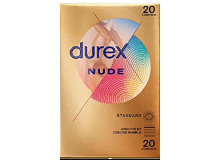 DUREX NUDE - 20 Préservatifs