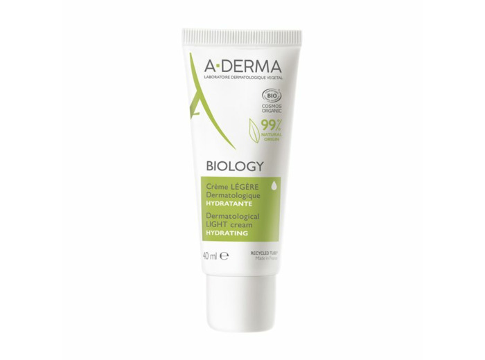 Crème Légère Dermatologique Hydratante Bio 40ml Biology A-Derma