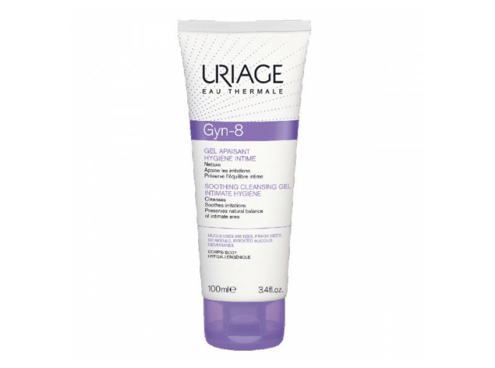 Gyn-8 Toilette Intime Gel Apaisant 100ml Gyn-Phy Uriage