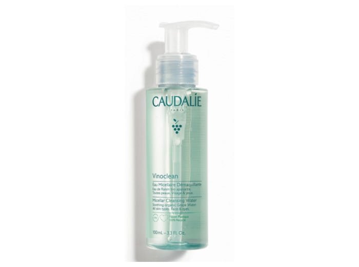 Eau Micellaire Demaquillante 100ml Vinoclean Visage Et Yeux Caudalie
