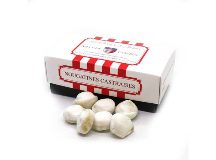 Nougatines castraises - Coffret confiserie Castres 250g