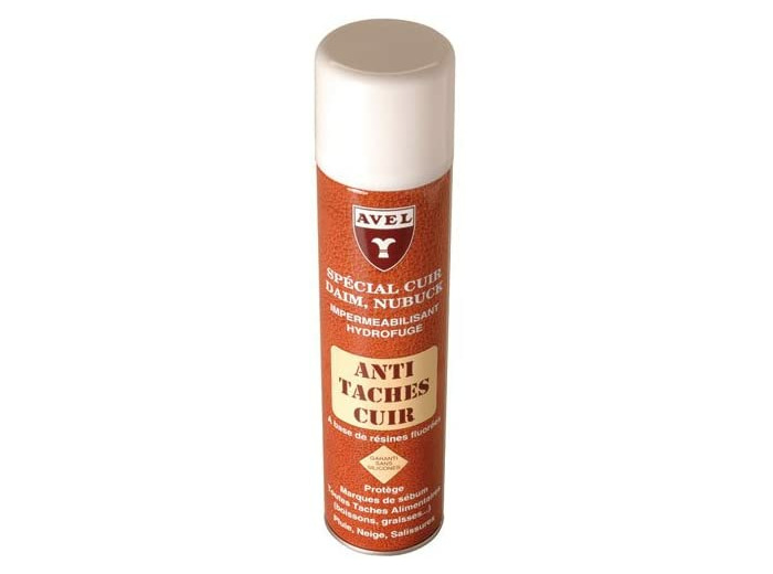Anti-Tache Cuir Daim Nubuck Aérosol AVEL 400ml INCOLORE