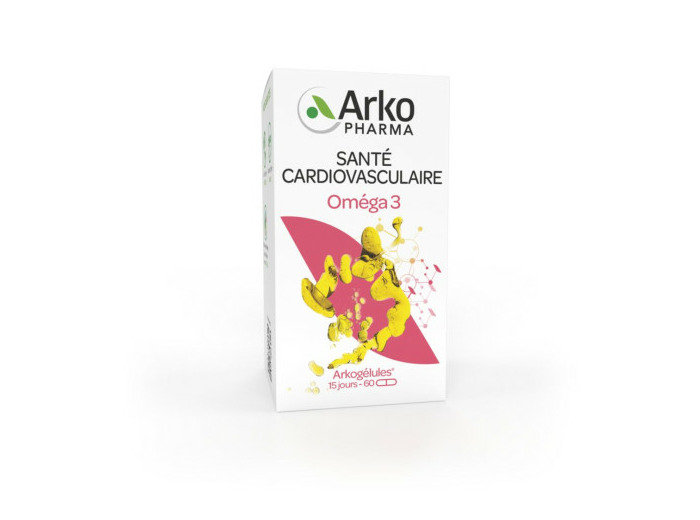 Omega 3 Origine Marine 60 Capsules Arkogélules Arkopharma