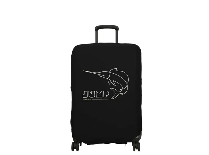 Jump Housse Extensible Pour Valise Taille M En Spandex Noir