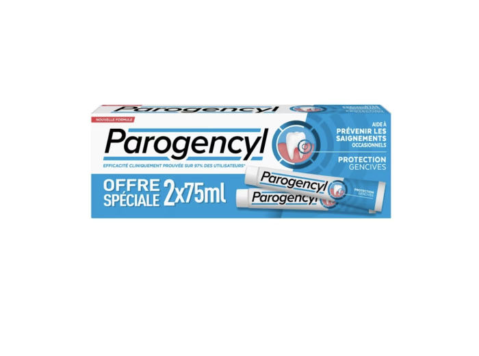 Prevention Gencives Dentifrice 2x75 ml Parogencyl