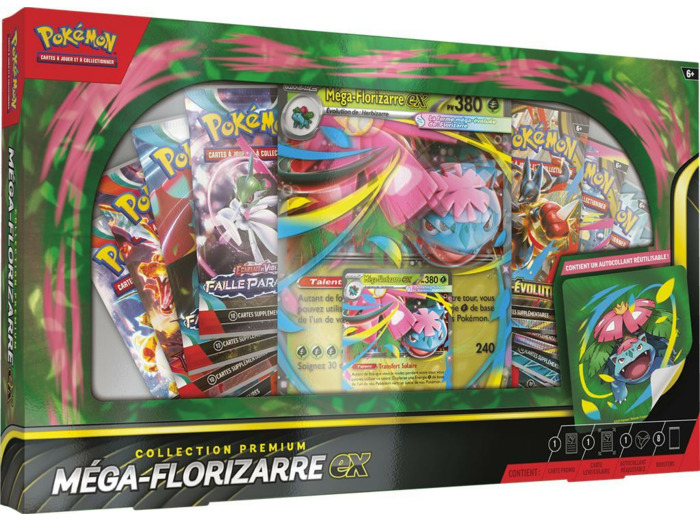 Pokémon : Coffret Premium Mega Florizarre ex