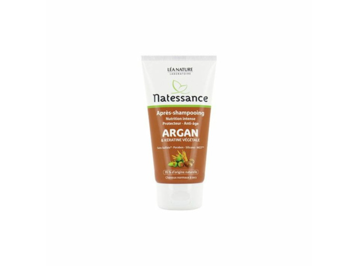 Apres-shampooing & Keratine Vegetale 150 ml Argan Natessance