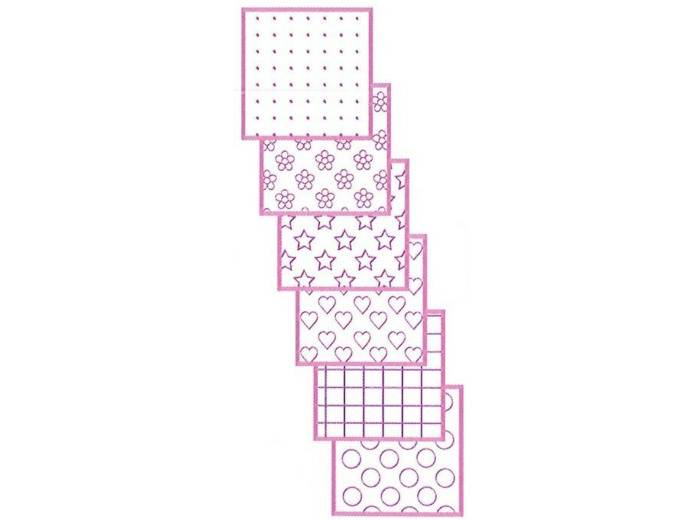 Plastique dingue - Cristal motif rose