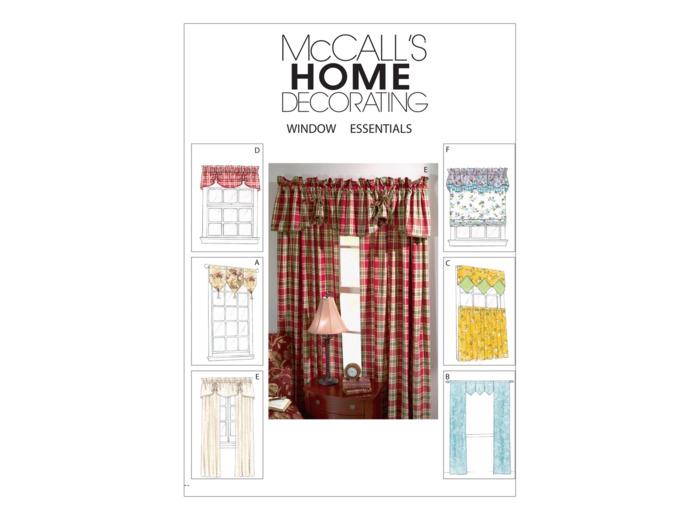 Patron habillages de fenêtre  McCall's 4408
