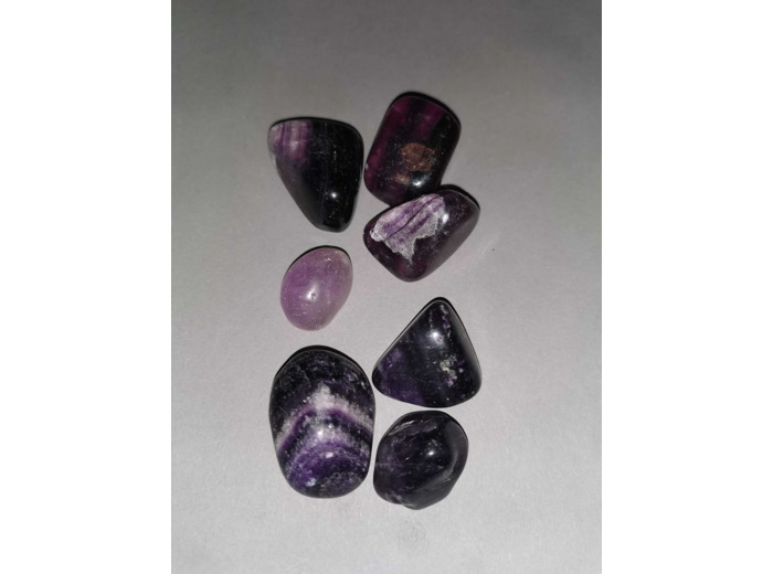 Améthyste pierres roulées