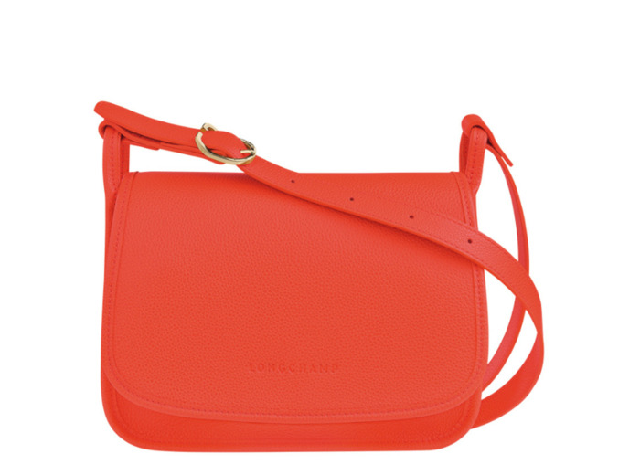 Longchamp Le Foulonné Sac Porté Travers M Orange