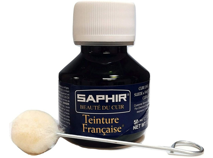Saphir TEINTURE FRANCAISE Cuir Liquide 50 ml (Lot de 1) Bleu Marine 06