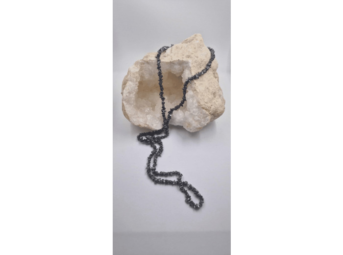 Sautoir hematite olpa2493