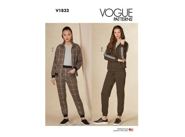 Patron de veste et pantalon - Vogue 1832