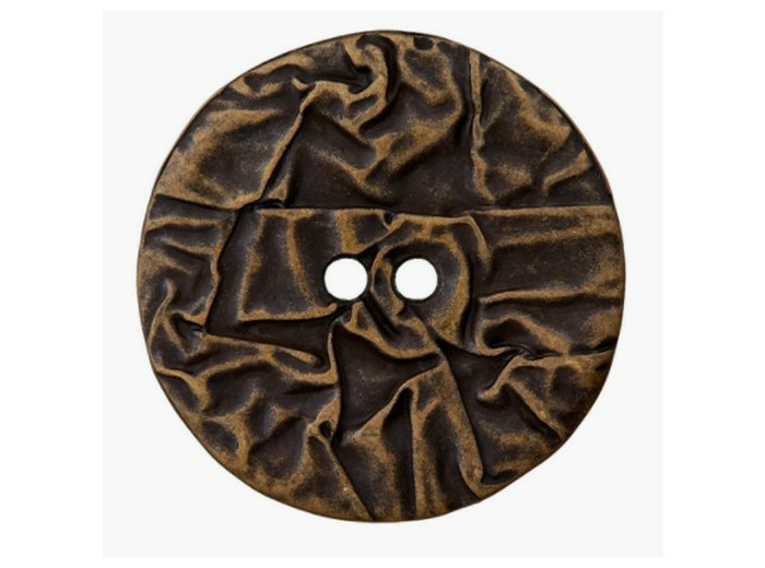 Bouton métal bronze 36 mm