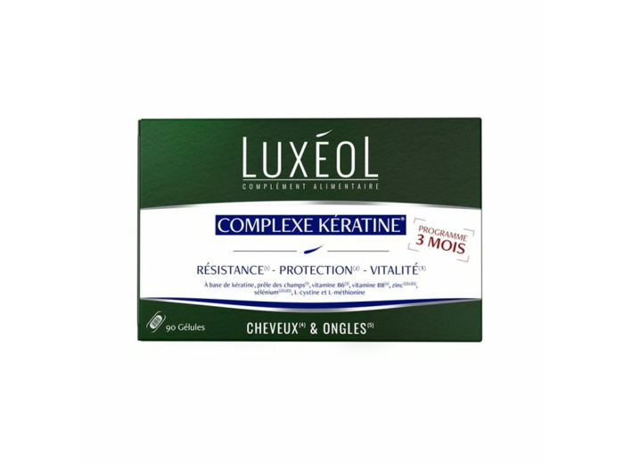 Complexe Kératine 90 Gélules Luxeol