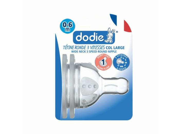DODIE TETINE 1 INIT A/COL 0-6M SILICONE