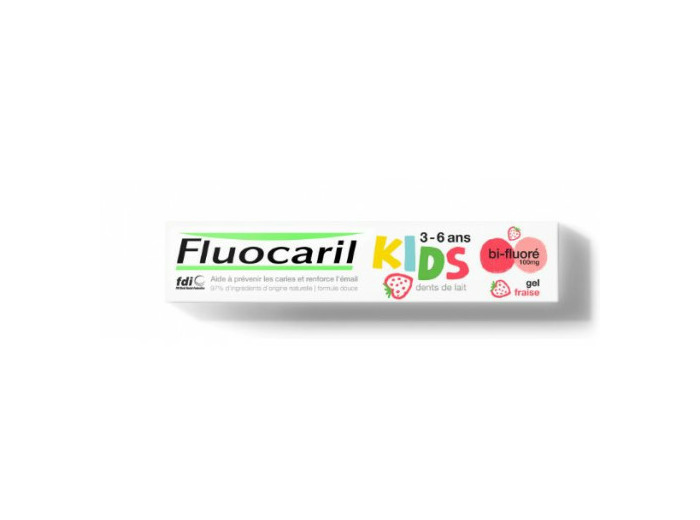 629FLUO DENT KIDS 3/6 FRAISE 50ML