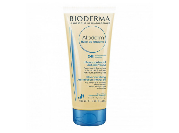 Huile de douche 100ml Atoderm Peaux très sèches à atopiques Bioderma