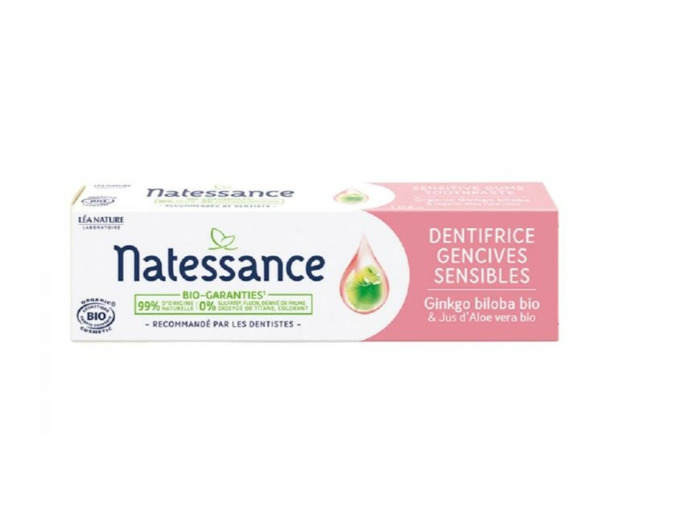 Dentifrice gencives sensibles bio 75ml Natessance