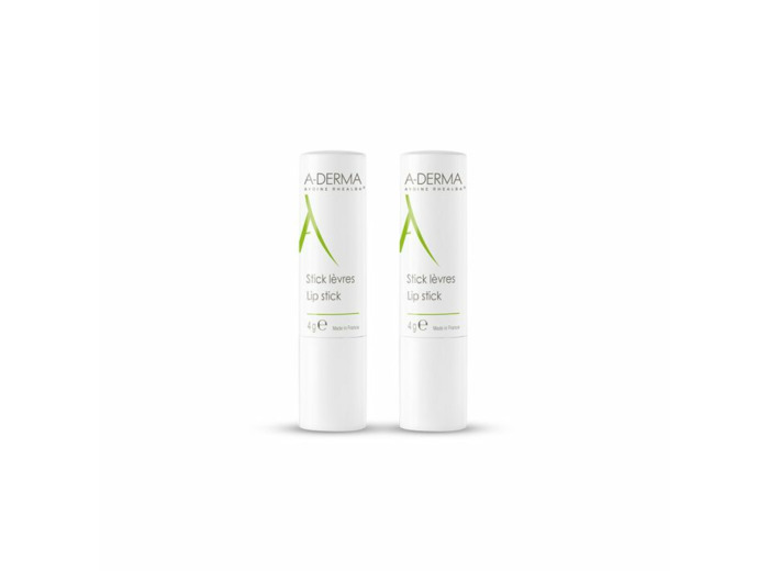 Stick Levres Duo 2x4g Avoine Rhealba A-Derma