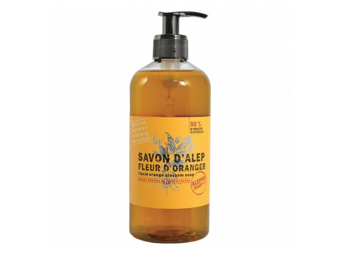 Savon D'alep Liquide Fleur D'oranger 500ml Tadé