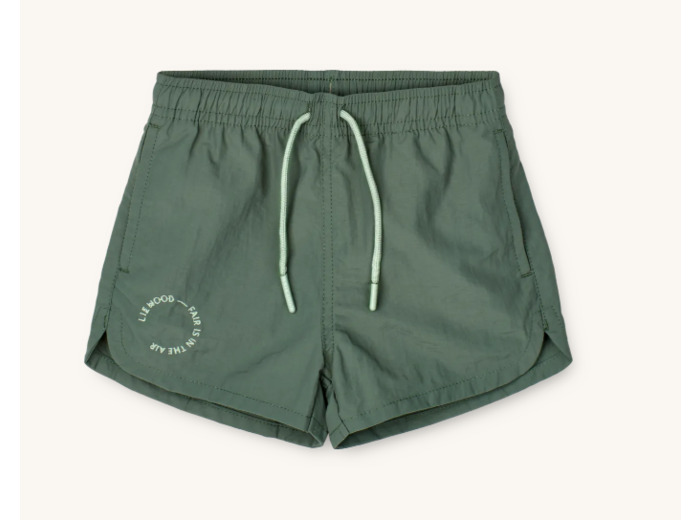 Maillot de bain Short du 7 et 8 ans Vert Jardin