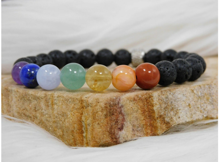 BRACELET 7 CHAKRAS TRIO