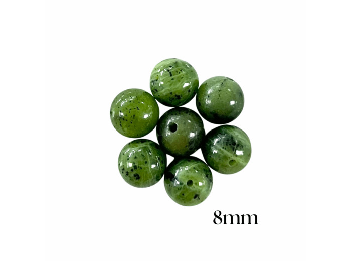 PERLES JADE NEPHRITE