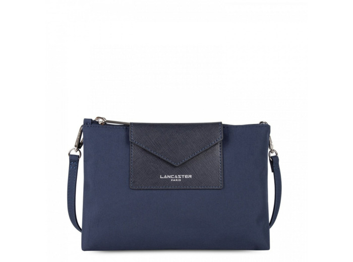 Lancaster Smart Kba Petit Sac Trotteur 2 compartiments 516-27 Bleu Foncé