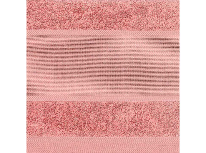 Serviette de toilette à broder - Rose Fuchsia