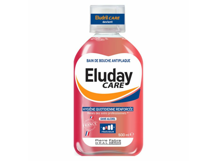 Bain De Bouche Quotidien Antiplaque 500ml Eluday
