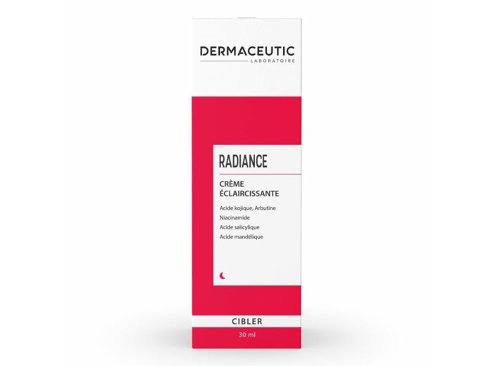 Crème éclaircissante 30ml Radiance Cibler Dermaceutic