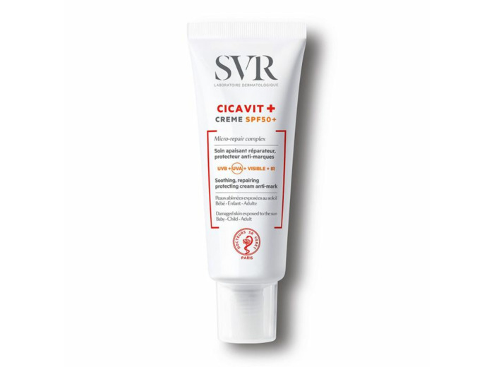 Creme Soin Apaisant Reparateur Protecteur Anti-marques Spf50+ + 40ml Cicavit+ Svr