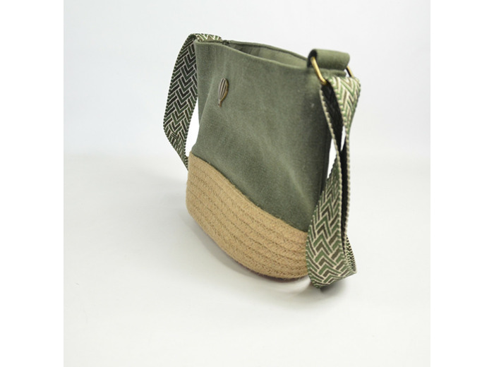 Le Voyage en Panier Caterina Sac Trotteur Kaki