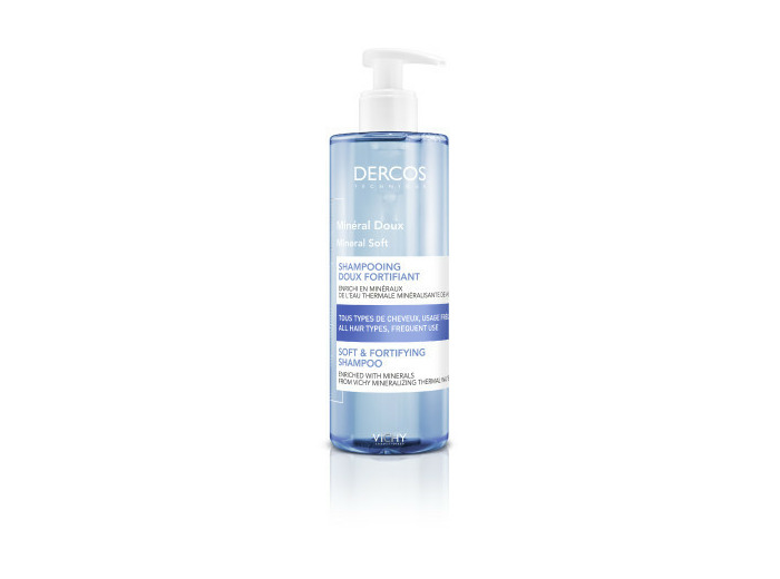 Shampooing Doux Fortifiant Mineral 400ml Dercos Vichy