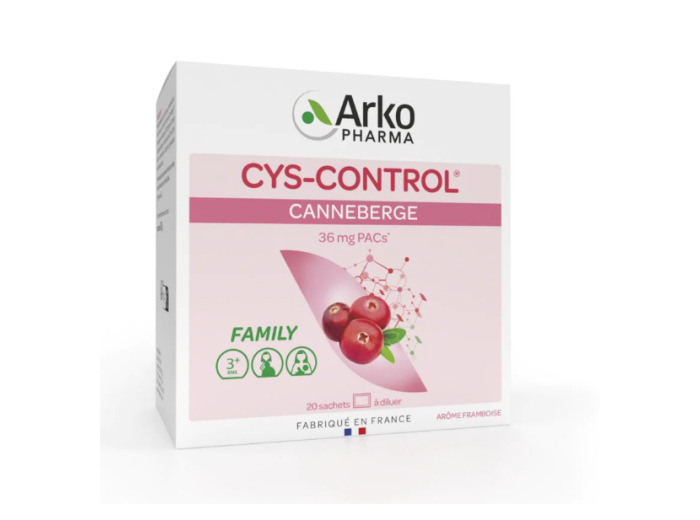 Confort Urinaire Canneberge 20 sachets Cys-Control Arkopharma