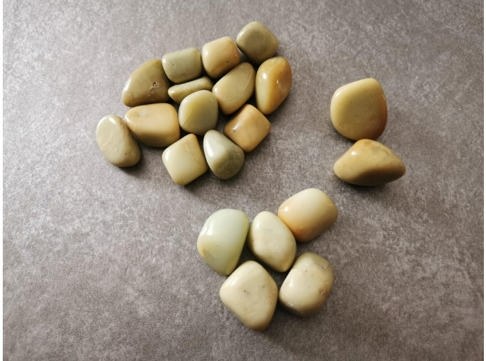 Chrysopale taille M pierres roulées